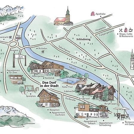 שלאדמינג Das Dorf In Der Stadt מראה חיצוני תמונה
